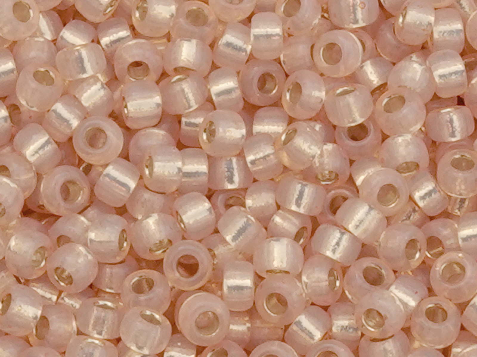 Miyuki Rocailles Saatperlen Größe 11/0 (2mm) Farbe 580 Light