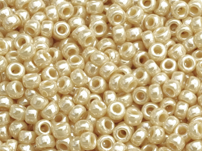 Miyuki Rocailles Perlen 15/0 Farbe 442 - Nahaufnahme