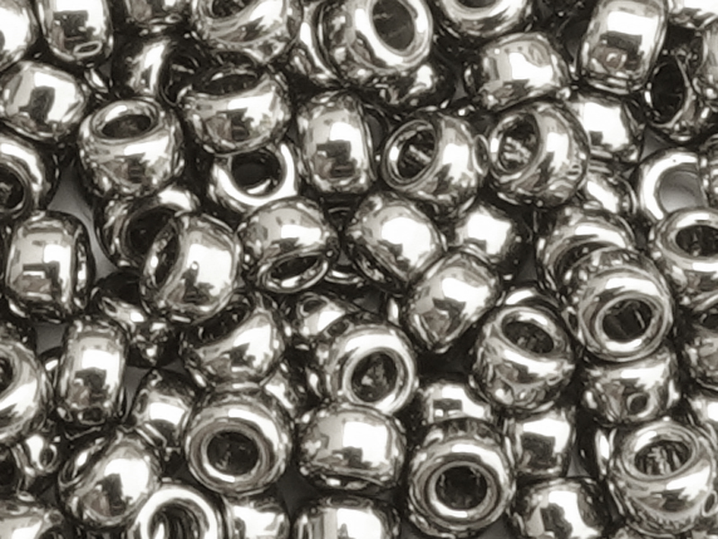Miyuki Rocailles Glasperlen Größe 11/0 (2mm) Farbe: 190 Chro