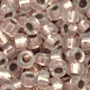 5g. Miyuki Rocailles Perlen 15/0 (~1,5mm) Farbe 198 (mit Kupfereinzug)