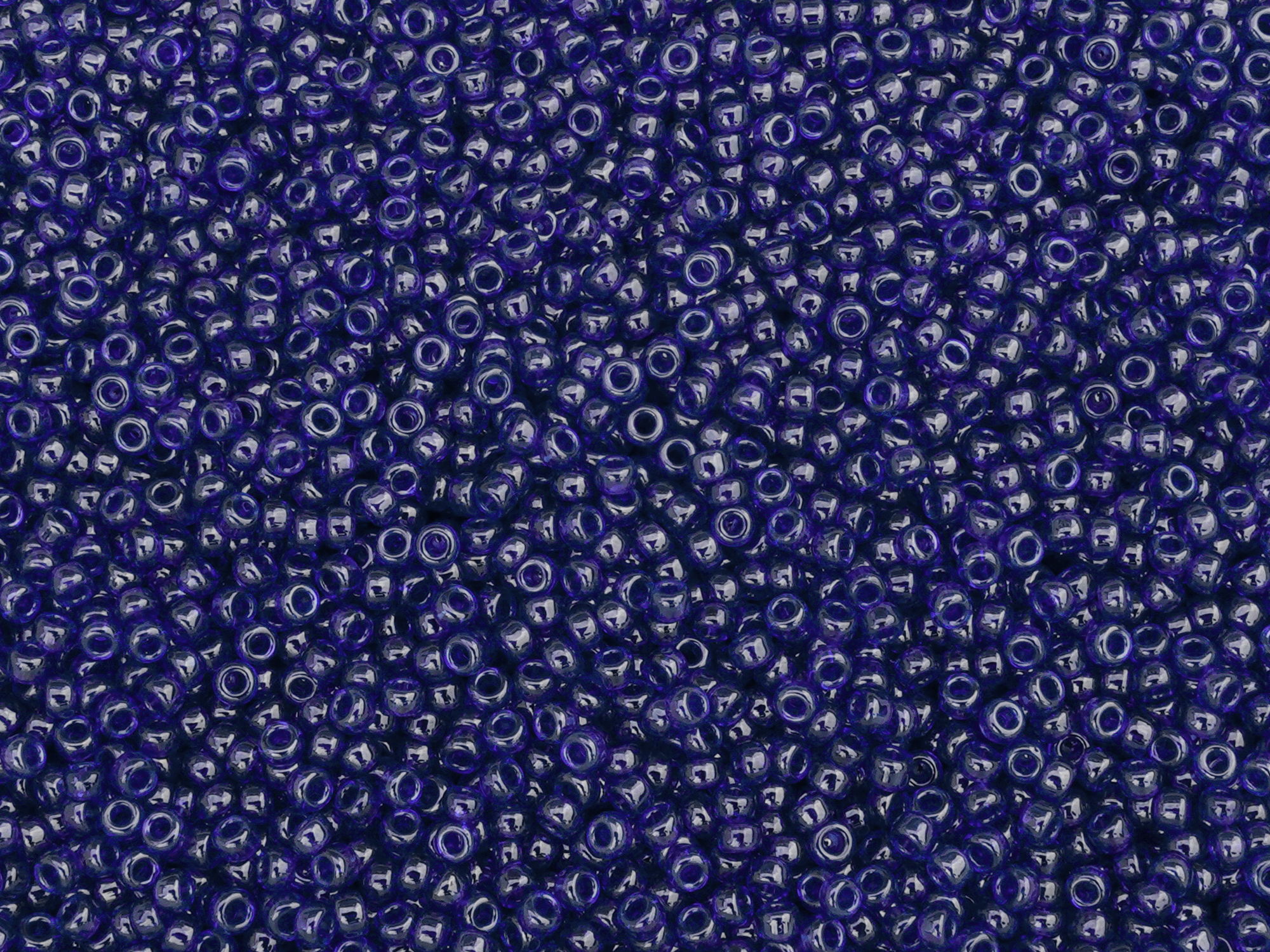 blaue Miyuki Rocailles Saatperlen Größe 11/0 (2mm) Farbe 176
