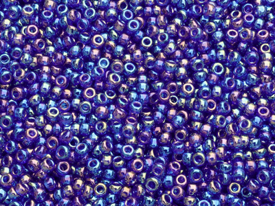 blaue Miyuki Rocailles Saatperlen Größe 11/0 (2mm) Farbe 177