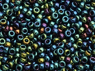 Miyuki Rocailles Saatperlen 15/0 Farbe 452 - Nahaufnahme