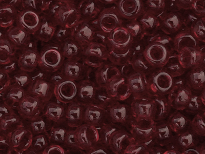 dunkelrote Miyuki Rocailles Saatperlen Größe 11/0 (2mm) Farb