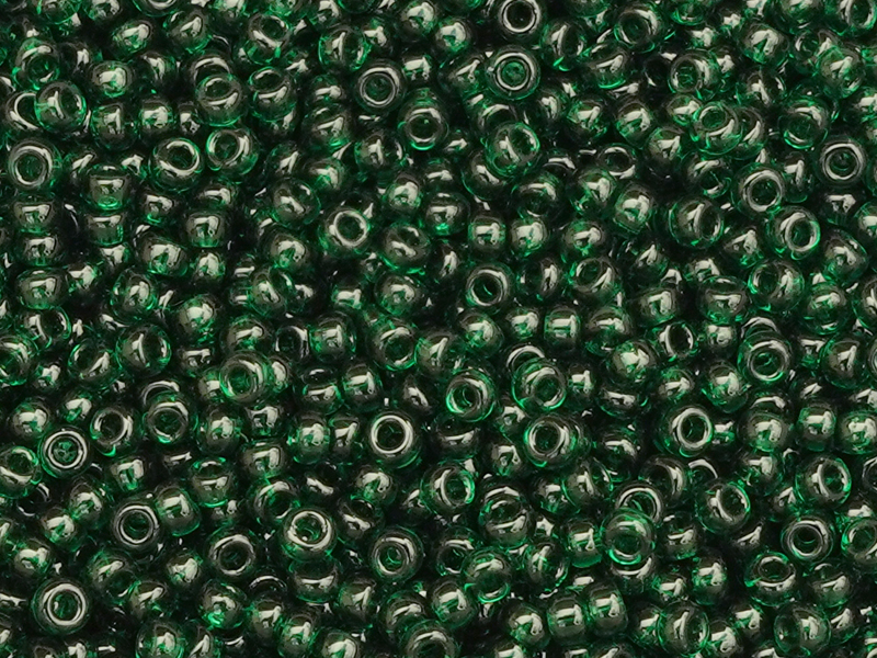 dunkelgrüne Miyuki Rocailles Saatperlen Größe 11/0 (2mm) Far