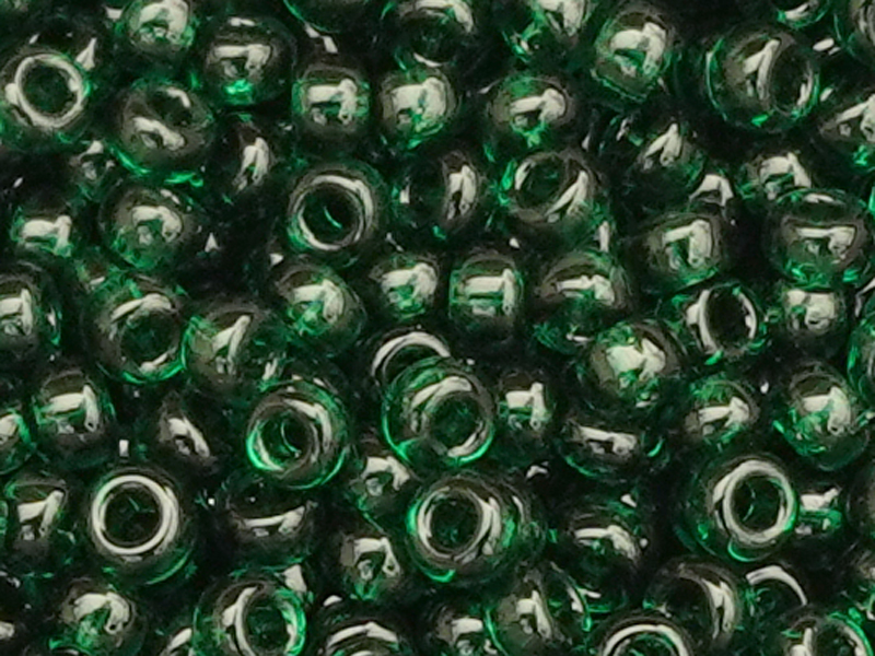 dunkelgrüne Miyuki Rocailles Saatperlen Größe 11/0 (2mm) Far