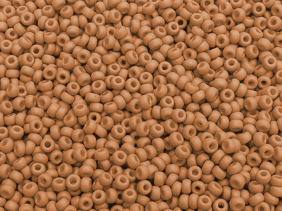 matte Orange Miyuki Rocailles Saatperlen Größe 11/0 (2mm) Fa