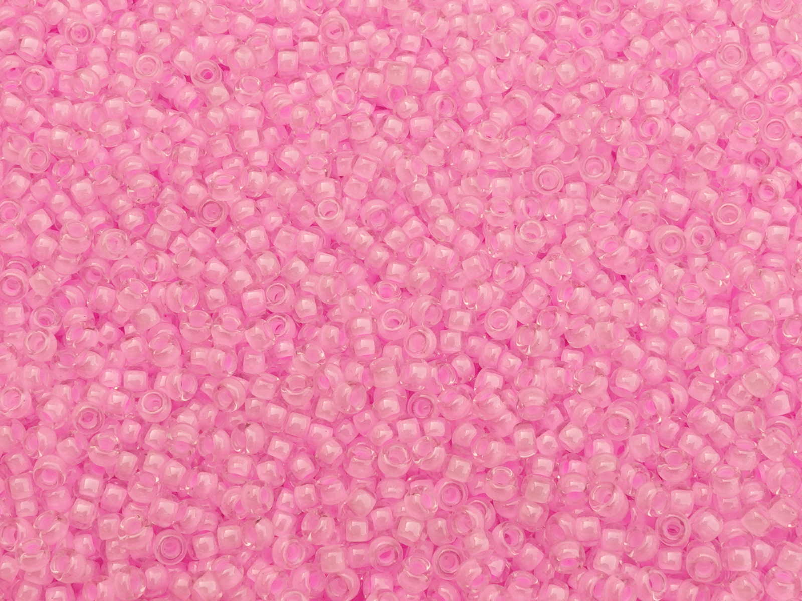 rosa Miyuki Rocailles Saatperlen Größe 11/0 (2mm) Farbe 207