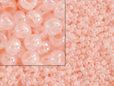 rosa Miyuki Rocailles Saatperlen Größe 11/0 (2mm) Farbnummer