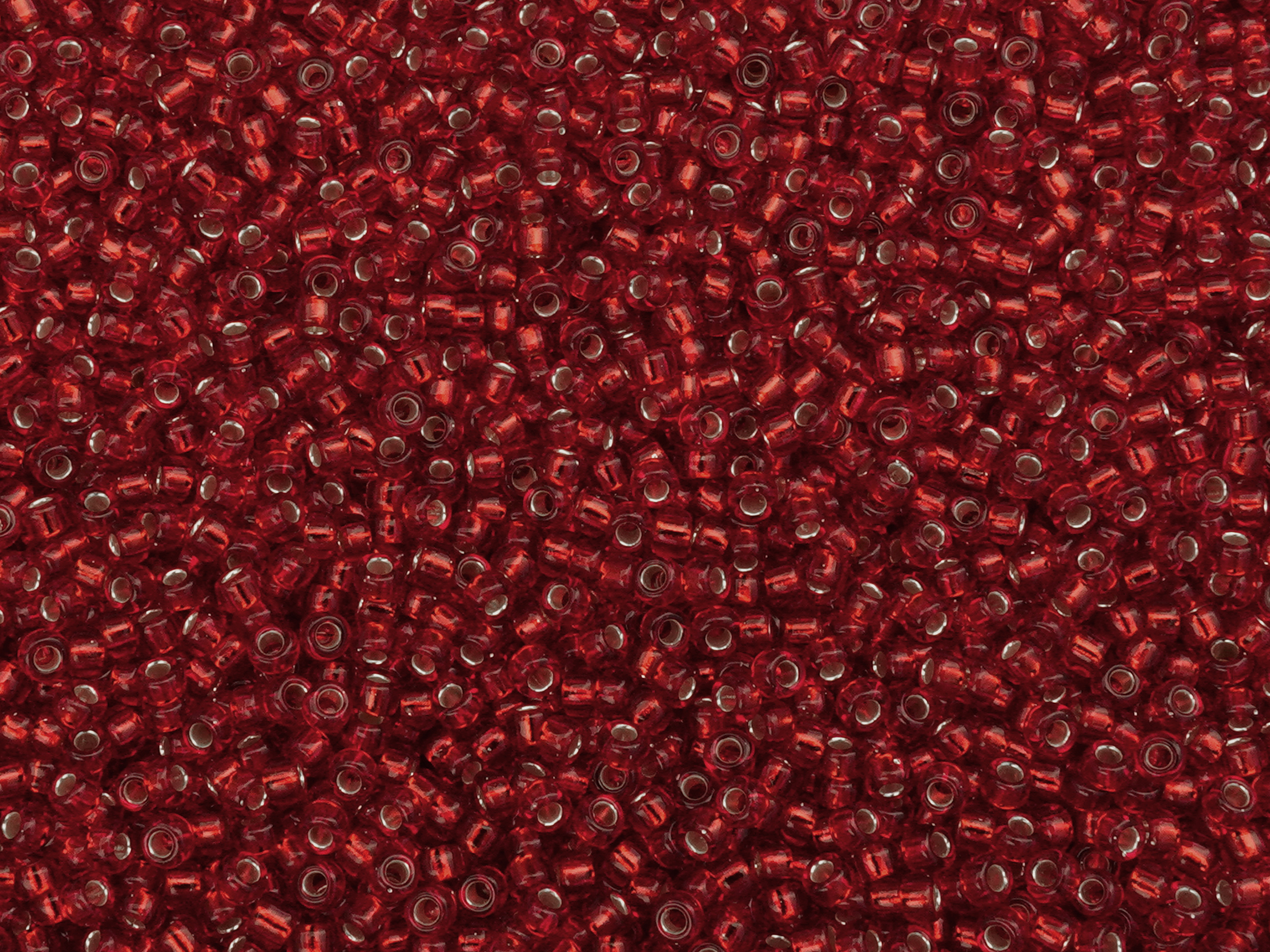 rote Miyuki Rocailles Saatperlen Größe 11/0 (2mm) Farbe 11