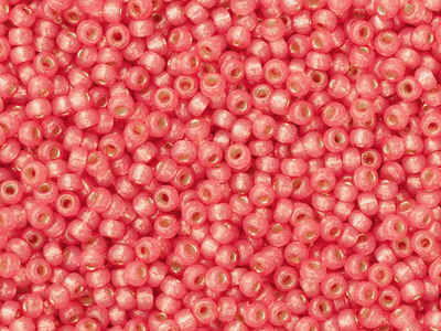 Miyuki Rocailles Saatperlen Größe 11/0 (2mm) Farbe: 4239 Pad
