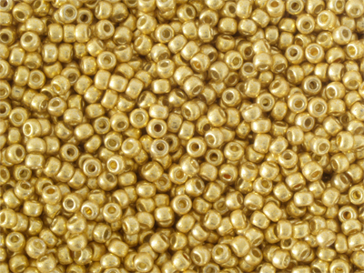 Miyuki Rocailles Saatperlen Größe 8/0 (3mm) Farbe: 4202 Dura