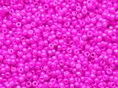 pinke Miyuki Rocailles Perlen 15/0 Farbe 1373/L