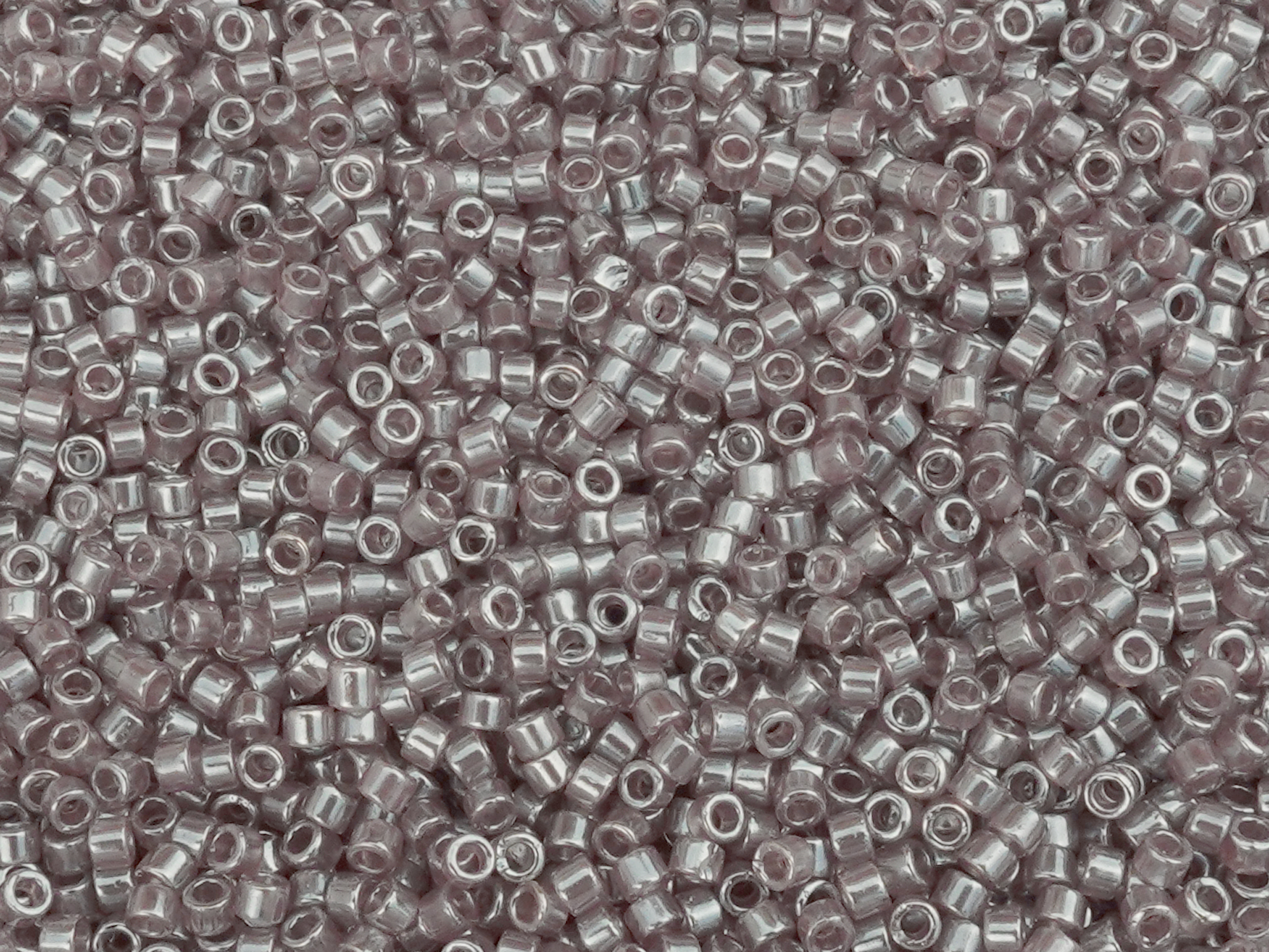 MIYUKI Delica Perlen Größe 11/0 Farbe DB1485 Grau