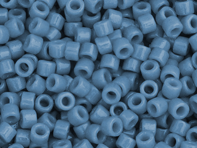 MIYUKI Delica Perlen Größe 11/0 Farbe DB2132 Indigo Blau - N