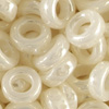 10g Miyuki Spacer Beads 3x1,3mm Farbe 592 - Muschelweiß