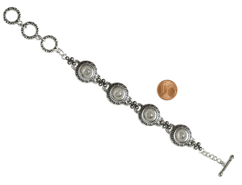 Chunk Armband Größenvergleich