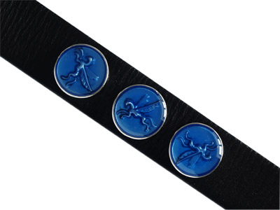 Knopf für Lederarmband Bild 1