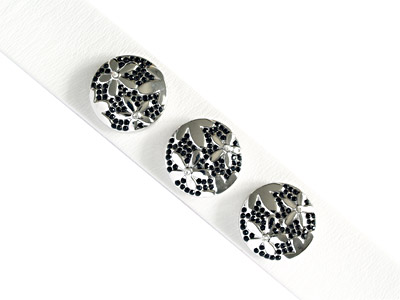 Knopf für Lederarmband Bild 1