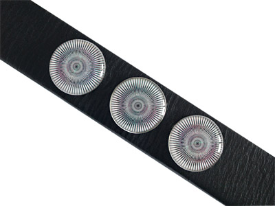 Knopf für Lederarmband Bild 1