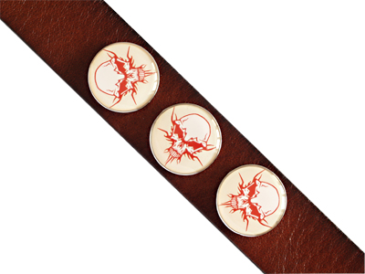 Knopf für Lederarmband Bild 1