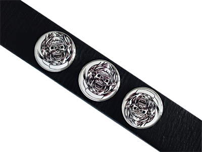 Knopf für Lederarmband Bild 1