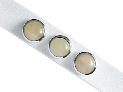Knopf für Lederarmband Bild 1