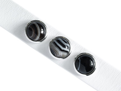 Knopf für Lederarmband Bild 1