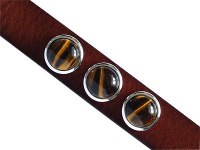 Knopf für Lederarmband Bild 1
