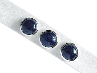 Knopf für Lederarmband Bild 1
