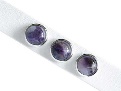 Knopf für Lederarmband Bild 1