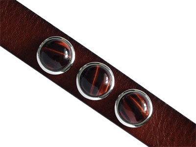 Knopf für Lederarmband Bild 1