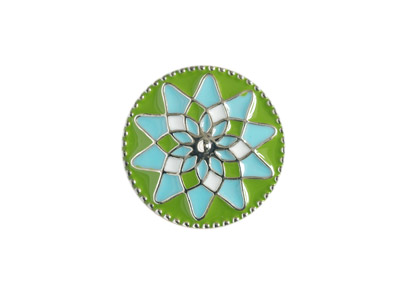 Knopf für Lederarmband Bild 1