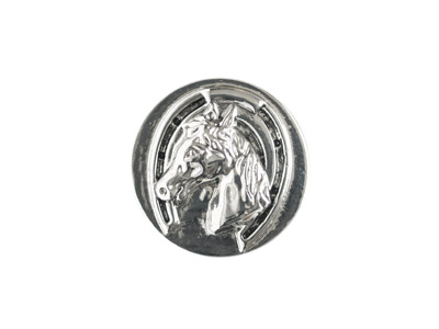 Knopf für Lederarmband Bild 1