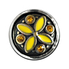 1 Stk. Mini Chunk Knopf - gelbe Blume