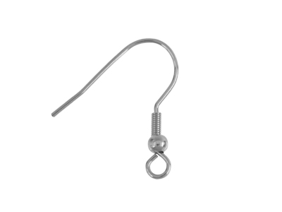 Ohrhaken, Ohrhänger aus Edelstahl zum Schmuckmachen und Basteln