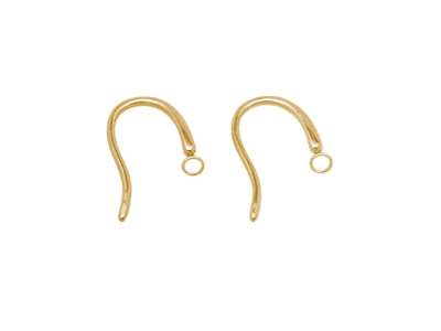 goldene hochwertige kleine Edelstahl Ohrhaken, Ohrhänger
