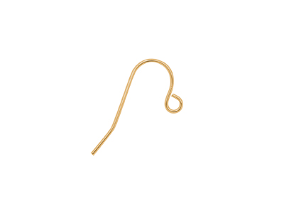 goldene einfache Ohrhaken hochwertig, Ohrhänger aus Edelstah