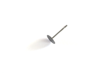 Ohrstecker aus Edelstahl mit 6mm Klebefläche