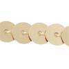 1 Spule Pailletten 6mm Hellgold