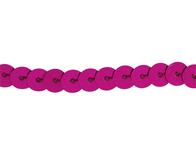 fuchsia färbige Pailletten - Bild 1