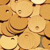 1 Pkg. oben gelochte Pailletten 6mm, bronze