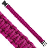 1 Stk. dünnes Paracord Armband 19cm Pink