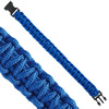 1 Stk. dünnes Paracord Armband 19cm Blau