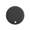 Cabochone mit Loch, flach 14mm, Schwarz
