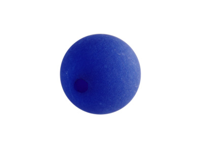 runde Polarisperlen 12mm blau, Majestic Blue, Bild 1