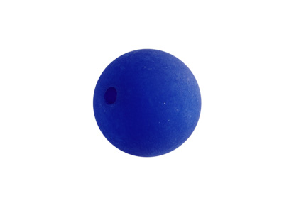 runde Polarisperlen 16mm blau, Majestic Blue, Bild 1