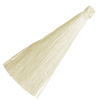 1 Stk. Textilquaste ~6,5 cm lang, ivory