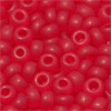 1 Dose (ca.17g.) Rocailles 9/0 ~2,5mm Rot matt