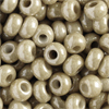 1 Dose (ca.17g.) Rocailles 9/0 ~2,5mm Beige opak mit Luster